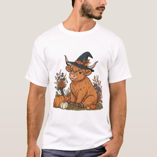Koe ontwerp t-shirt (Voorkant)