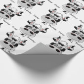 Koe Ontwerp Verjaardag Cadeaupapier (Hoek)