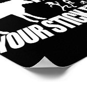 Koe op je stekkerfamilie poster (Hoek)