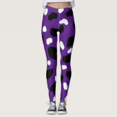 Koe op Paars, Leggings (Voorkant)