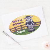 Koe Ovale Sticker (Envelop)