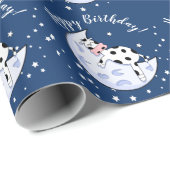 Koe over de maan cadeaupapier (Rol Hoek)