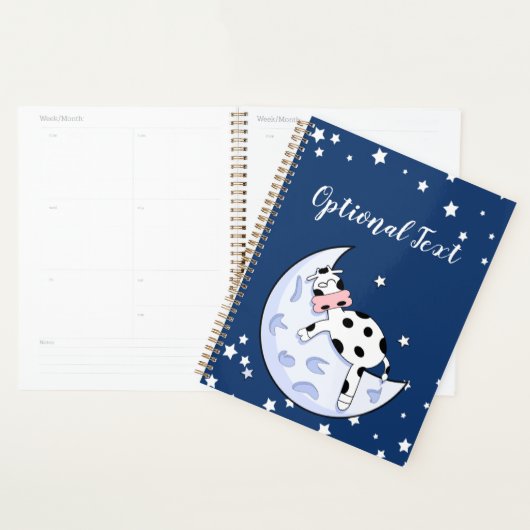 Koe over de maan planner (Display)