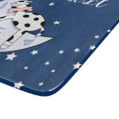 Koe over de maan snijplank (Hoek)