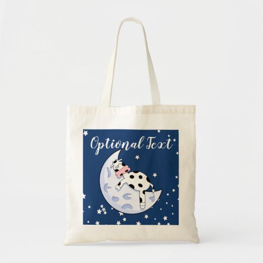 Koe over de maan tote bag (Voorkant)