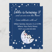 Koe over de uitnodiging van de Moon Birthday (Voorkant / Achterkant)