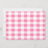 Koe over het Baby shower Moon Girls Kaart (Achterkant)