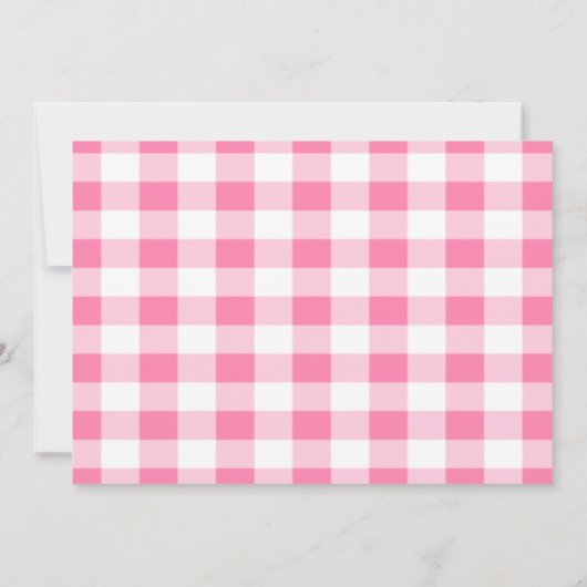 Koe over het Baby shower Moon Girls Kaart (Achterkant)