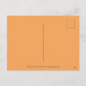 KOE OVER HET MAN IN DE MON, KORTE WAARDE FEESTDAGENKAART (Achterkant)