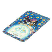 KOE OVER HET MAN IN DE MON, KORTE WAARDE MAGNEET (Linkerzijde)