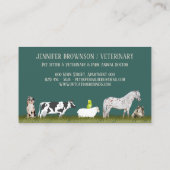 Koe Paarden Paardenvoer Visitekaartje (Achterkant)