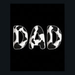 Koe Pap Birthday Family Matching Fathers Day Boy G Poster<br><div class="desc">Koe Pap Birthday Family Matching Fathers Day Boy Girl Boerderij</div>