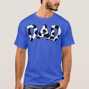 Koe Pap Grafische kledingPapa Koe afdrukken T-shirt