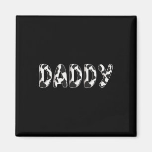Koe papa verjaardag familie bijpassende vaders dag magneet