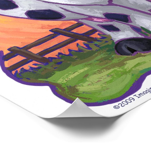 Koe partijcentrum poster (Hoek)