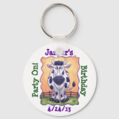 Koe partijcentrum sleutelhanger (Voorkant)