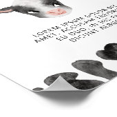 Koe Party Custom Sign Poster (Hoek)