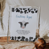 Koe Party Custom Sign Poster