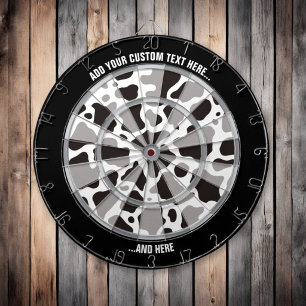 Koe Patroon Achtergrond Dartbord