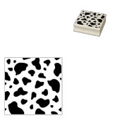 Koe Patroon Afdrukhout Kunststempel Rubberstempel (Gestempeld)