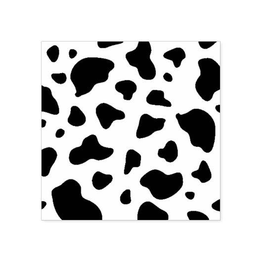 Koe Patroon Afdrukhout Kunststempel Rubberstempel (Afrduk)