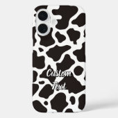 Koe Patroon Case-Mate iPhone Case (Achterkant)