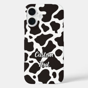Koe Patroon iPhone 16 Hoesje