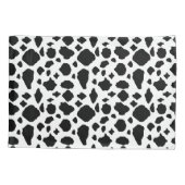 Koe Patroon Dierenprint Zwart Wit Landelijk Kussensloop (Achterkant)