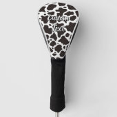 Koe Patroon Golfheadcover (Voorkant)
