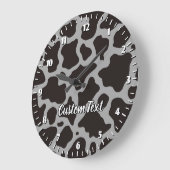 Koe Patroon grote klok (Hoek)