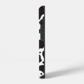 Koe Patroon iPhone Hoesje (Linkerkant)