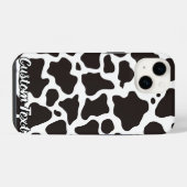 Koe Patroon iPhone Hoesje (Achterkant horizontaal)