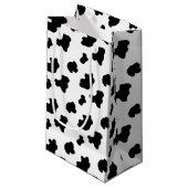 Koe patroon kleine cadeautas (Voorkant Gekanteld)