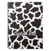Koe Patroon Notitieboek (Voorkant)