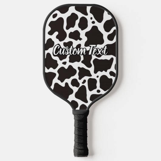 Koe Patroon Pickleball Paddle (Voorkant)