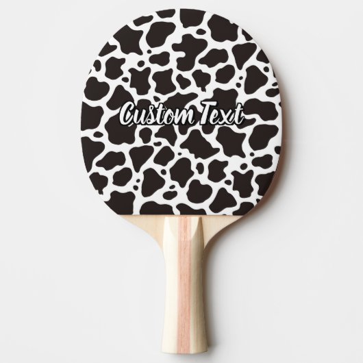 Koe Patroon Ping-Pong Paddle Tafeltennisbatje (Voorkant)