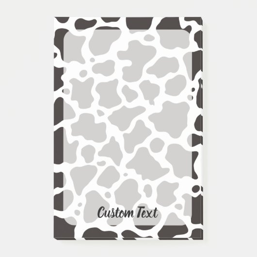 Koe Patroon Post-it Opmerkingen Post-it® Notes (Voorkant)