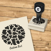 Koe Patroon Rubberstempel