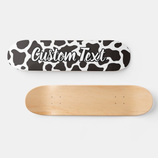 Koe Patroon skateboard Deck (Horizontaal)