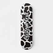 Koe Patroon skateboard Deck (Voorkant)