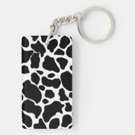 Koe Patroon Sleutelhanger (achterkant)