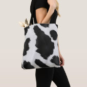 Koe patroon tas (Dichtbij)