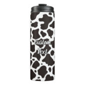 Koe Patroon Thermal Tumbler Thermosbeker (Voorkant)
