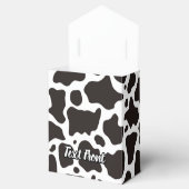 Koe Patroon voor verpakking Bedankdoosjes (Geopend)