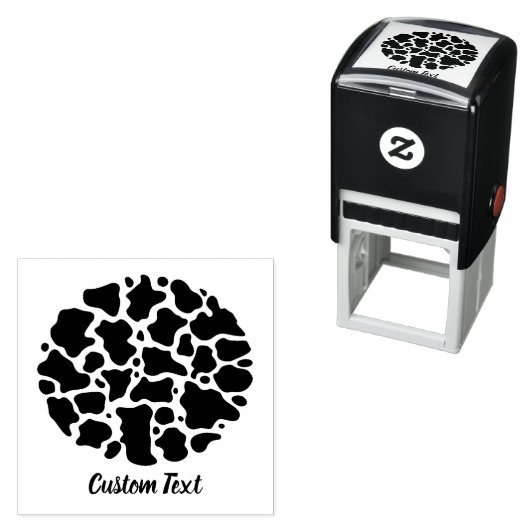 Koe Patroon Zelfinkend stempel (In situ)