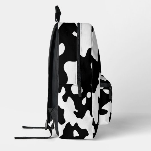 Koe Patroon zwart-wit Bedrukte Rugzak (Links)