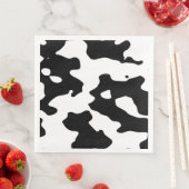 Koe Patroon zwart-wit Servetten (Insitu)