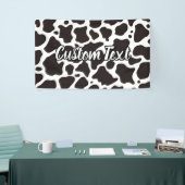 Koe Patroonbanner Spandoek (Beurs)