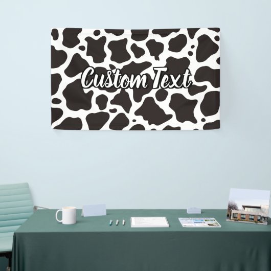 Koe Patroonbanner Spandoek (Beurs)