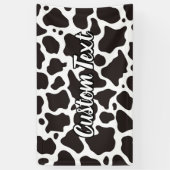 Koe Patroonbanner Spandoek (Verticaal)